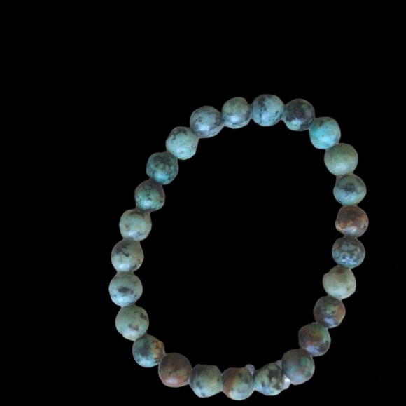 African Turquoise Bracelet - Picture 2 of 3